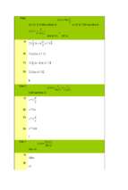 Trắc nghiệm khảo sát hàm số có đáp án 3