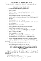 Danh mục tài liệu môn kiến thức chung dành cho đối tượng dự tuyển viên chức ngành y tế năm 2017