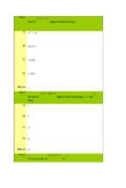 Trắc nghiệm khảo sát hàm số có đáp án 2