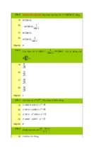 Trắc nghiệm toán có đáp án
