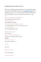 Học tiếng anh qua bài hát count on me