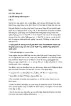 Bài thu hoạch chính trị hè 2017 mẫu bài thu hoạch chính trị hè 2017