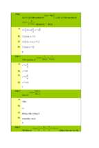 Trắc nghiệm khảo sát hàm số có đáp án 5