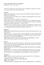 đề thi lý luận chung về nhà nước và pháp luật