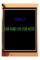 Chuong13 cân bằng ion của nước