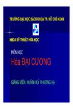 Chuong1 những khái niệm và định luật cơ sở của hóa học