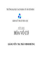 Bài giảng hóa vô cơ chuong1