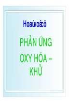 Bài giảng hóa vô cơ  chuong3