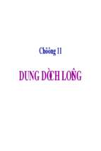 Chuong11 dung dịch lỏng