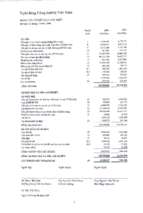 Báo cáo tài chính riêng của vietinbank 2006
