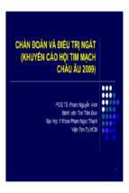 Thay vinh   chan doan va dieu tri ngat (2009) [compatibility mode]