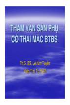 Bs tuyen   tham van san phu co thai mac benh tim bam sinh