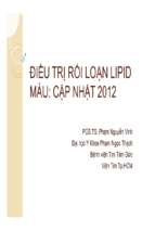 Thay vinh   dieu tri roi loan lipid mau (2012) [compatibility mode]