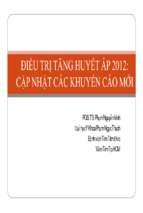 Thay vinh   dieu tri benh tha khuyen cao moi (2012) [compatibility mode]