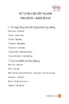 Nhà hàng khách sạn