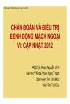 Thay vinh   chan doan va dieu tri benh dong mach ngoai vi (2012) [compatibility mode]