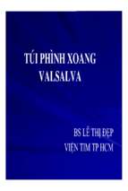 Bs dep   tui phinh xoang valsalva [compatibility mode]