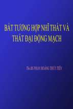 Bs tien   bat tuong hop nhi that va that dai dong mach