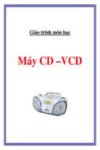 Giáo trình môn học máy cd –vcd