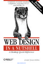Web design in a nutshell, 3rd edition