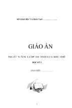 Trọn bộ giáo án môn văn lớp 10 học kì 1