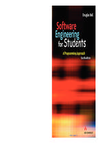 Software engineering for students, 4th edition