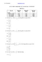 60 cau trac nghiem chuyen de day so 60 cau trac nghiem chuyen de day so