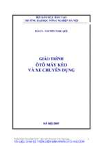 ô tô máy kéo và xe chuyên dụng   pgs.ts.nguyễn ngọc quế, 351 trang