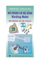 Mô phỏng các hệ bằng working model mô phỏng cơ hệ phẳng