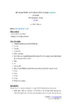 Thi kế toán vào agribank 2010   đề chẵn