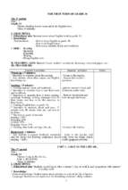 Giáo án trọn bộ tiếng anh lớp 10