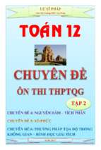 Chuyên đề ôn thi thpt quốc gia môn toán   lư sĩ pháp (tập 2)