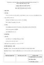 Giáo án vật lý lớp 11