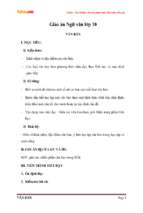 Giáo án ngữ văn lớp 10 phần văn bản