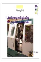 Lập trình gia công trên máy tiện cnc