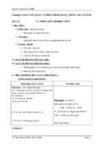 Giáo án hình học lớp 11