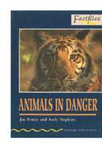 Animals in danger factfiles