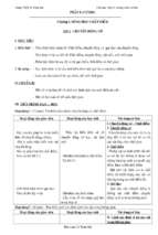 Giáo án vật lý lớp 10 cơ bản