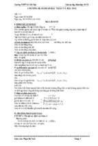 Giáo án dạy thêm toán lớp 10