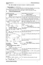 Giáo án hóa học lớp 12 nâng cao