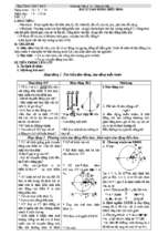 Giáo án vật lý lớp 12 cơ bản