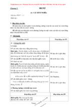 Giáo án hình học 10 chương  1