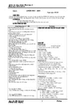 Giáo án dạy thêm hóa học lớp 9