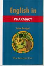 English in pharmacy   yds