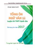 [thi247.com]   tổng ôn ngữ văn 12 luyện thi thpt quốc gia   phạm minh nhật