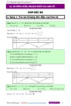 File b. chuyên đề 1. ứng dụng của đạo hàm