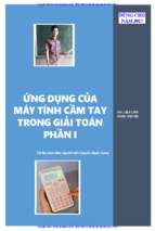 [nguyễn mạnh cường]   ứng dụng của máy tính cầm tay (từ cơ bản đến nâng cao)