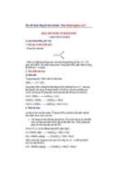 Lý thuyết và pp giải bài tập axit nitrit và muối nitrat