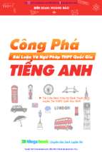 Công phá bài luận và ngữ pháp thpt môn tiếng anh