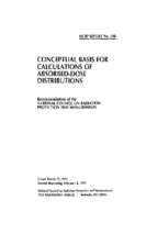 Ncrp report no 108  conceptual basis for calculations of absorbed dose distributions